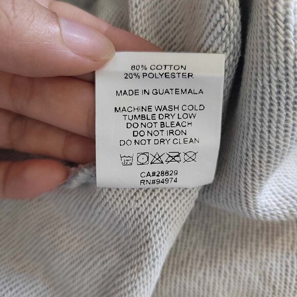 Stussy Logo 8 Ball Hoodie - Grey - Picture 4 of 12